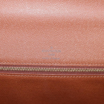 Louis Vuitton Monceau Monogram Canvas, Brown, Canvas, Handbag