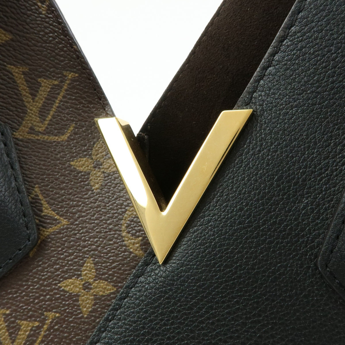 Louis Vuitton Kimono Monogram Canvas and Leather, Black, Canvas, Handbag