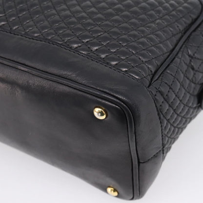 Bally Handbag Leather, Black, Leather, Handbag