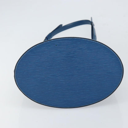 Louis Vuitton Cluny Epi Leather, Blue, Leather, Shoulder Bag