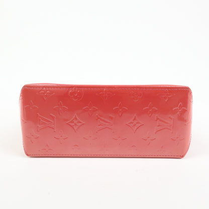 Louis Vuitton Reade Monogram Vernis, Pink, Patent Leather, Handbag