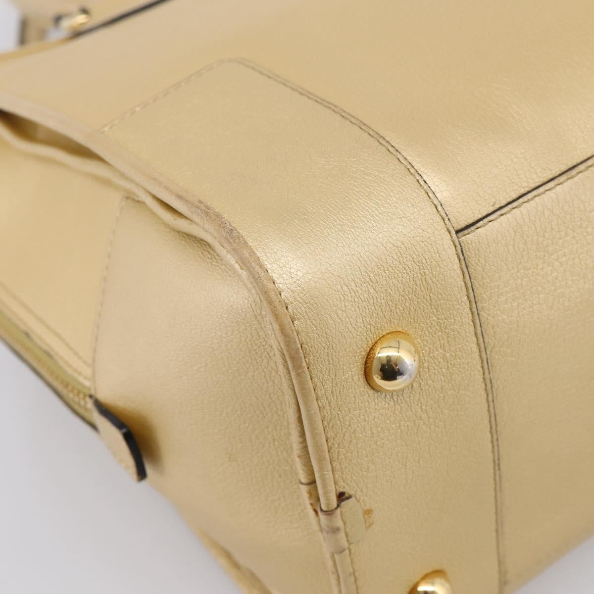 Loewe Amazona Leather, Gold, Leather, Handbag