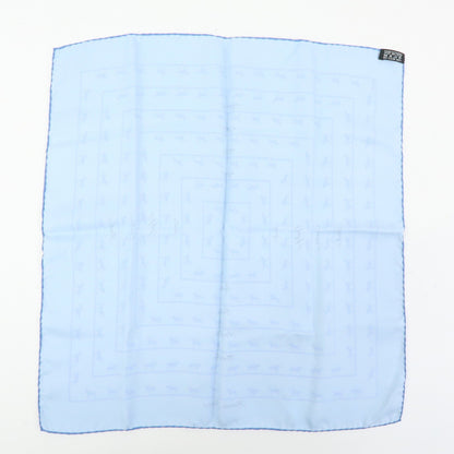 Hermes Carré 42 Silk, Blue, Silk, Scarf