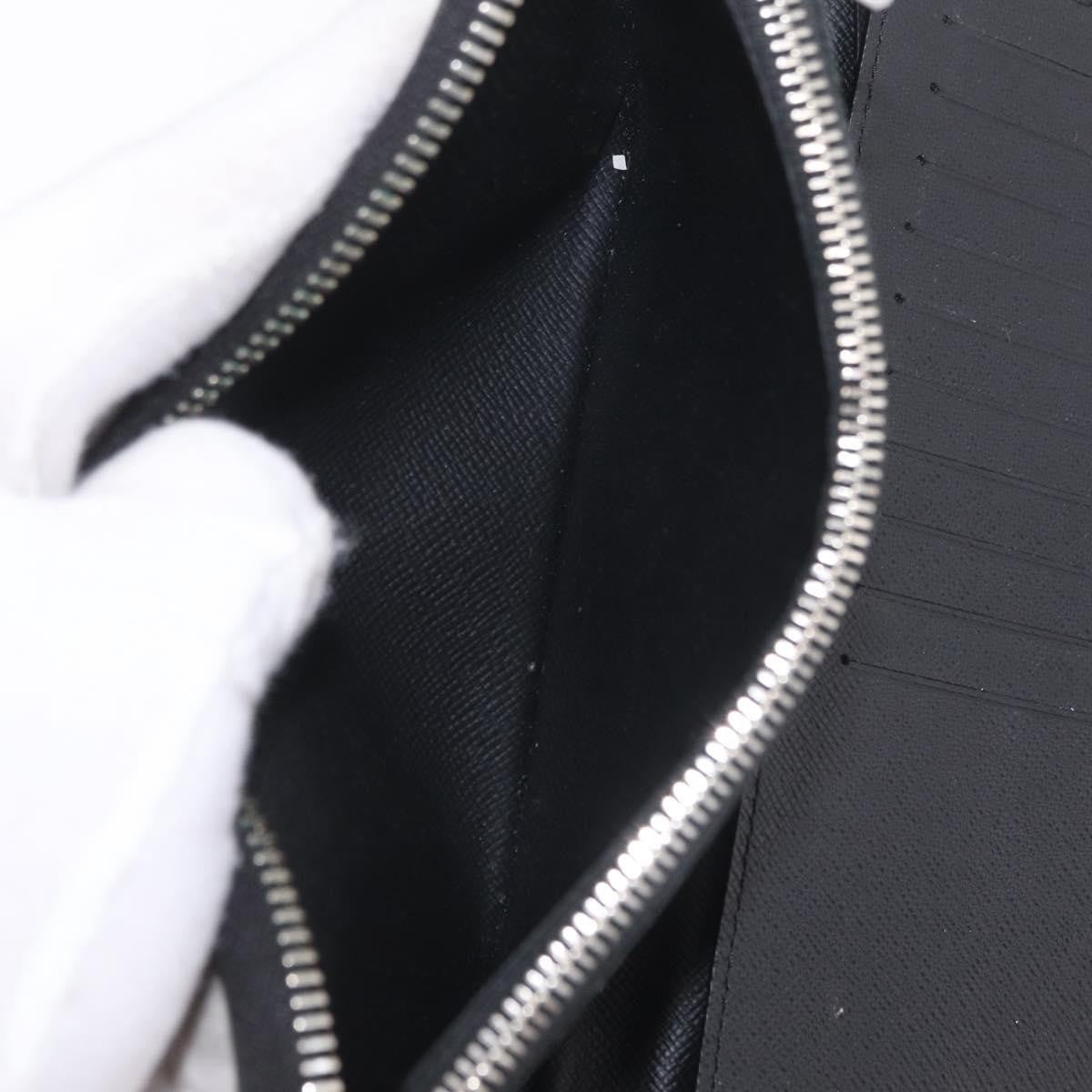 Louis Vuitton Zippy Damier Graphite, Gray, Canvas, Wallet