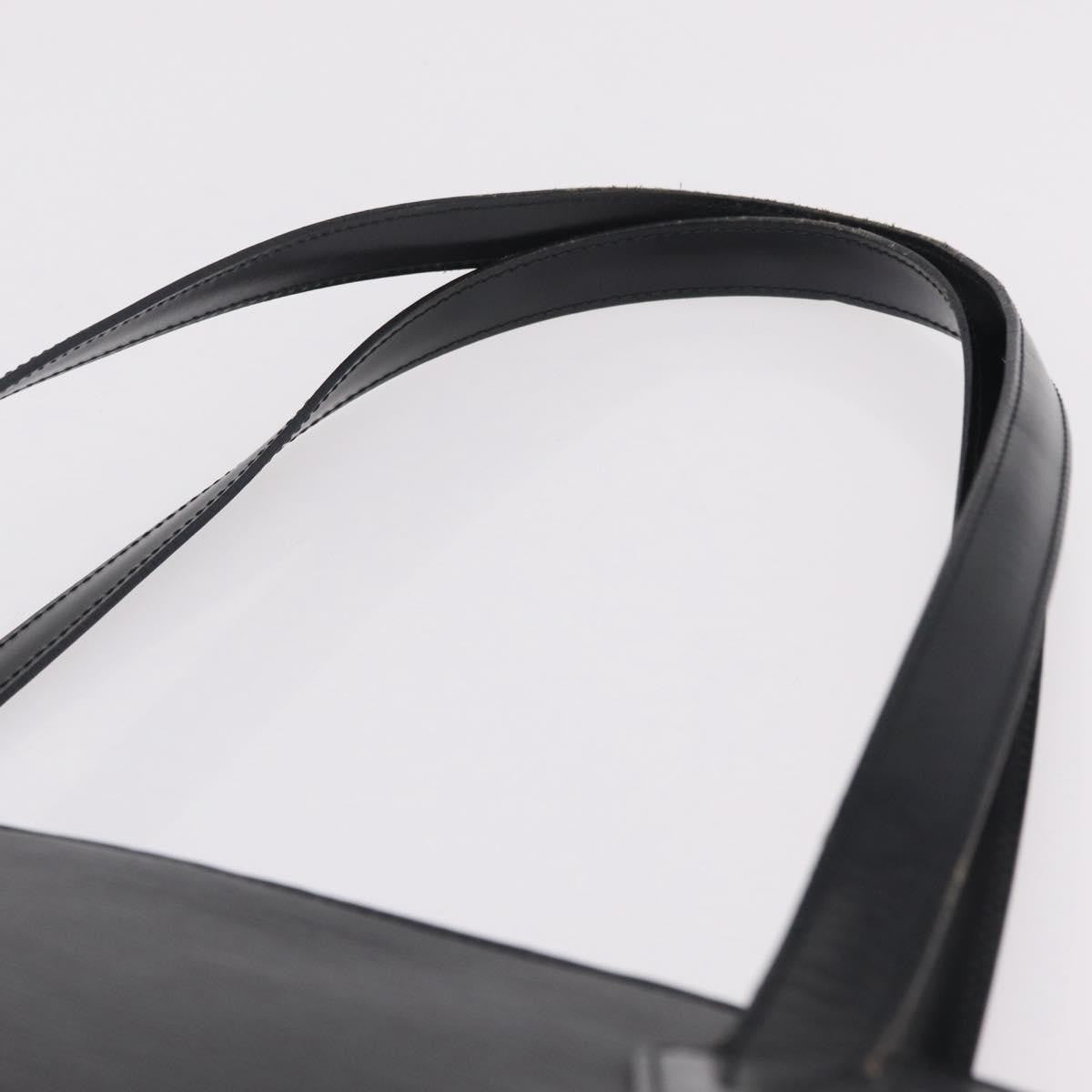 Louis Vuitton Saint Jacques Epi Leather, Black, Leather, Handbag
