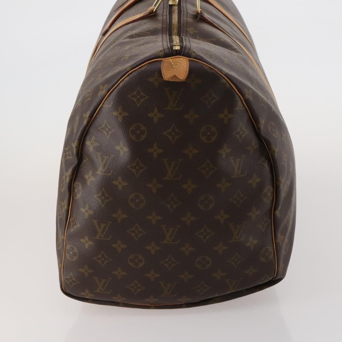 Louis Vuitton Keepall Monogram, Brown, Canvas, Travel Bag