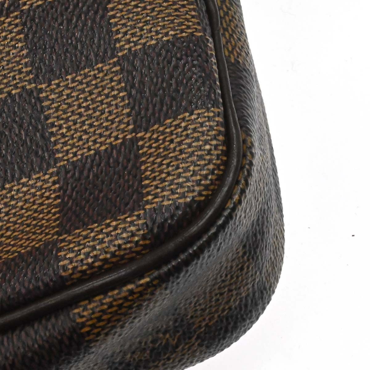 Louis Vuitton Rift Damier, Brown, Canvas, Handbag