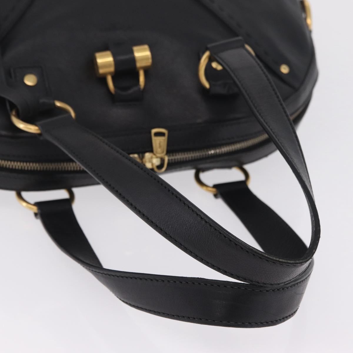 Saint Laurent Muse Leather, Black, Leather, Shoulder Bag
