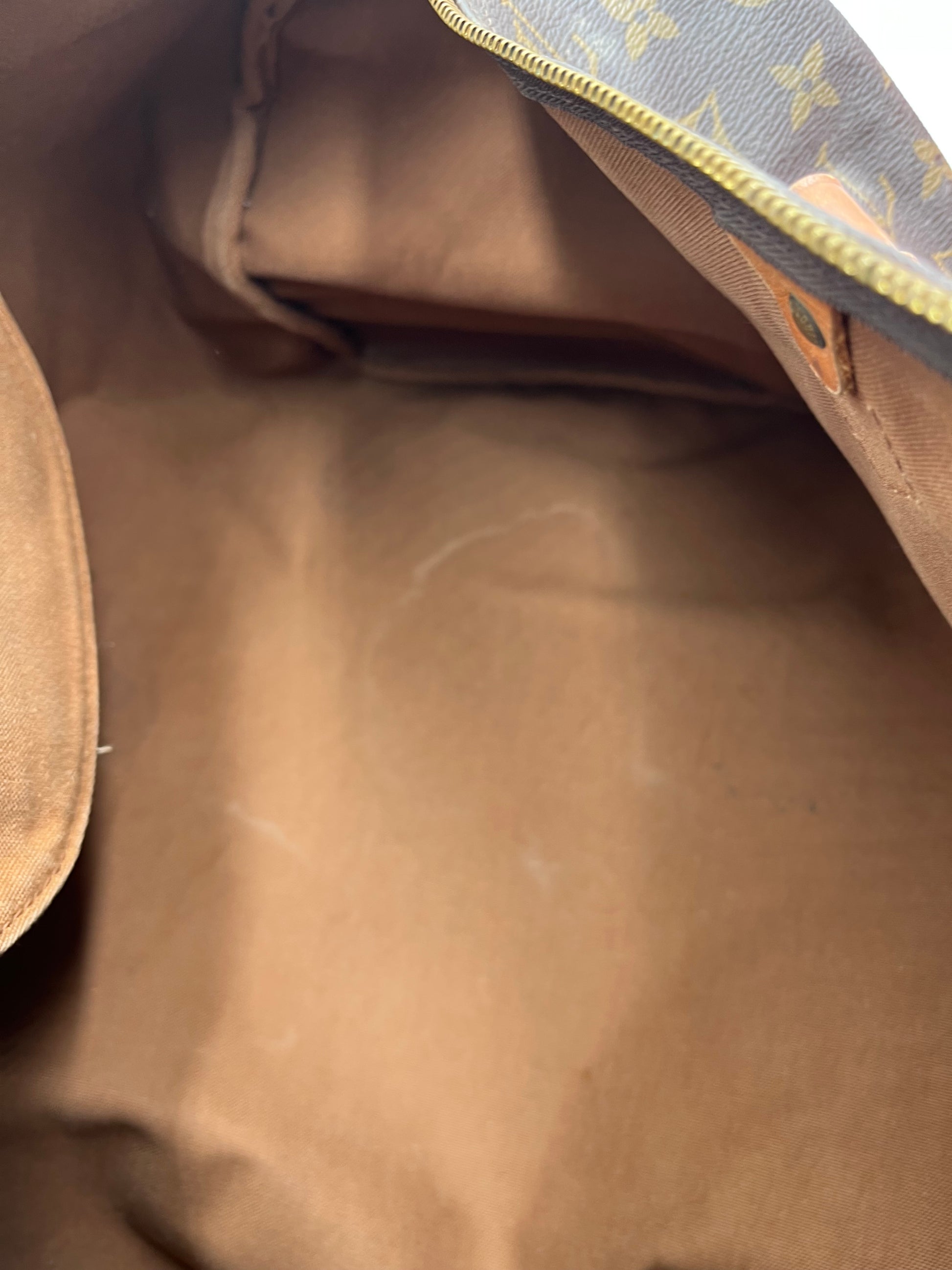 Louis Vuitton Speedy Handbag Monogram Canvas, Brown, Canvas, Handbag
