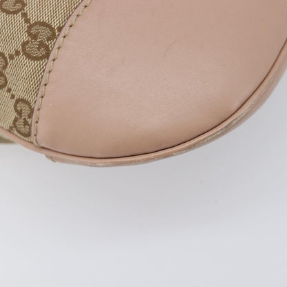 Gucci Mayfair Messenger GG Canvas and Leather, Beige, Canvas, Shoulder Bag