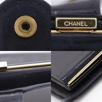 Chanel Timeless CC French Caviar, Black, Leather, Wallet