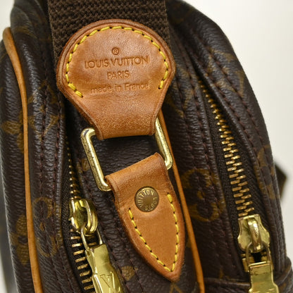 Louis Vuitton Reporter Monogram Canvas, Brown, Canvas, Shoulder Bag