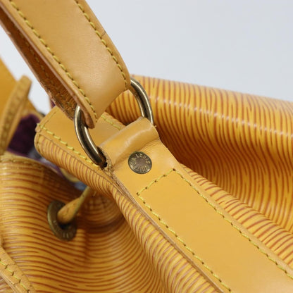 Louis Vuitton Petit Noe Epi Leather, Yellow, Leather, Shoulder Bag