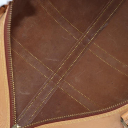 Louis Vuitton Keepall Epi Leather, Brown, Leather, Travel Bag