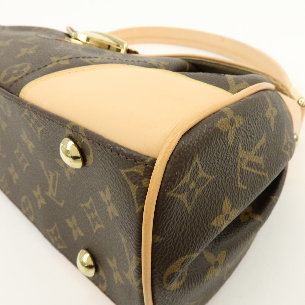 Louis Vuitton Beverly Monogram Canvas, Brown, Canvas, Handbag