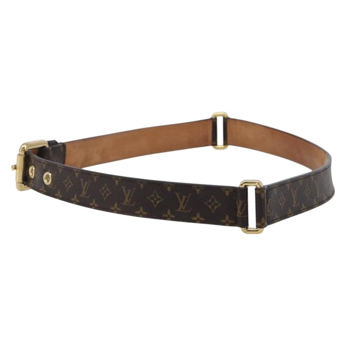 Louis Vuitton Ceinture Trio Belt Monogram Canvas, Brown, Canvas, Belt