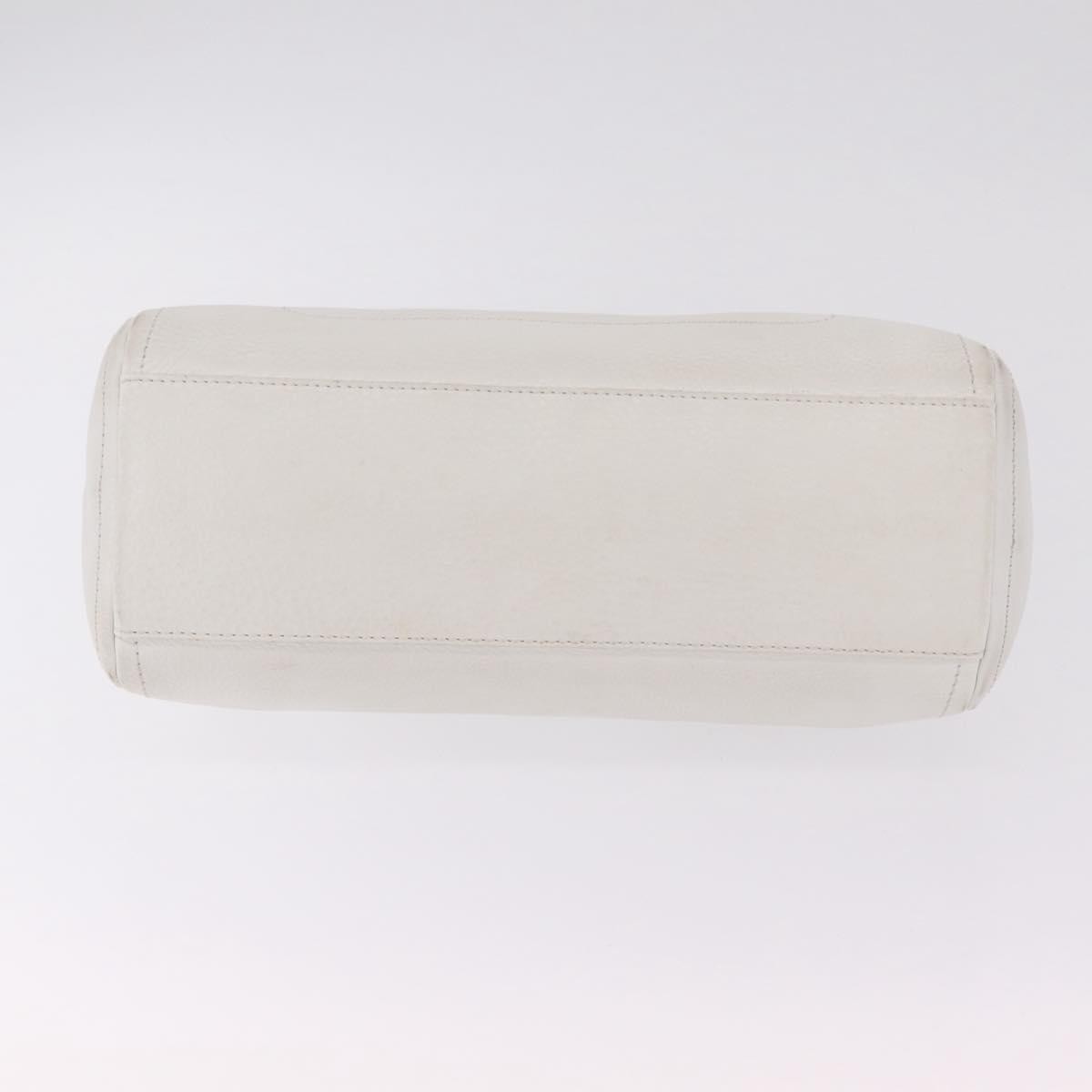 Celine Handbag Leather, White, Leather, Handbag