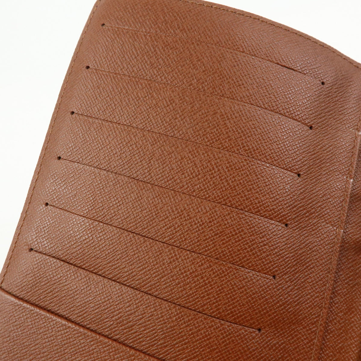 Louis Vuitton Ring Agenda Cover Monogram Canvas, Brown, Canvas, Briefcase