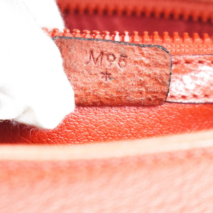 Celine Shoulder Leather, Red, Leather, Shoulder Bag