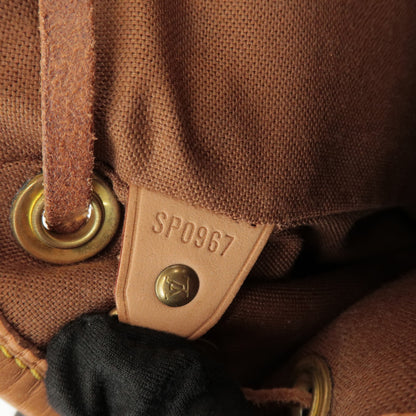 Louis Vuitton Vintage Montsouris Monogram Canvas, Brown, Canvas, Backpack