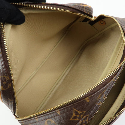 Louis Vuitton Reporter Monogram Canvas, Brown, Canvas, Shoulder Bag
