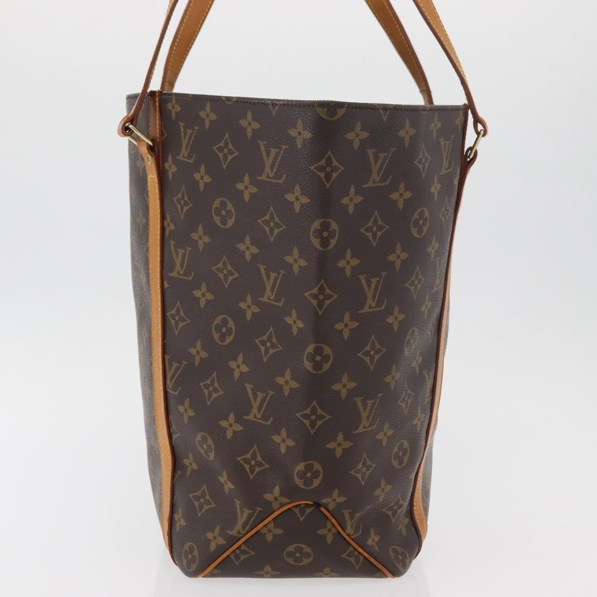 Louis Vuitton Shopping Sac Monogram Canvas, Brown, Canvas, Handbag