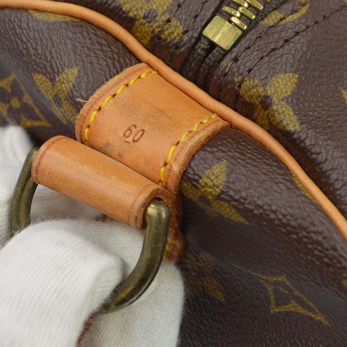 Louis Vuitton Keepall Bandouliere Monogram Canvas, Brown, Canvas, Travel Bag