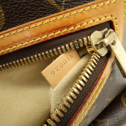 Louis Vuitton Hudson Monogram Canvas, Brown, Canvas, Handbag