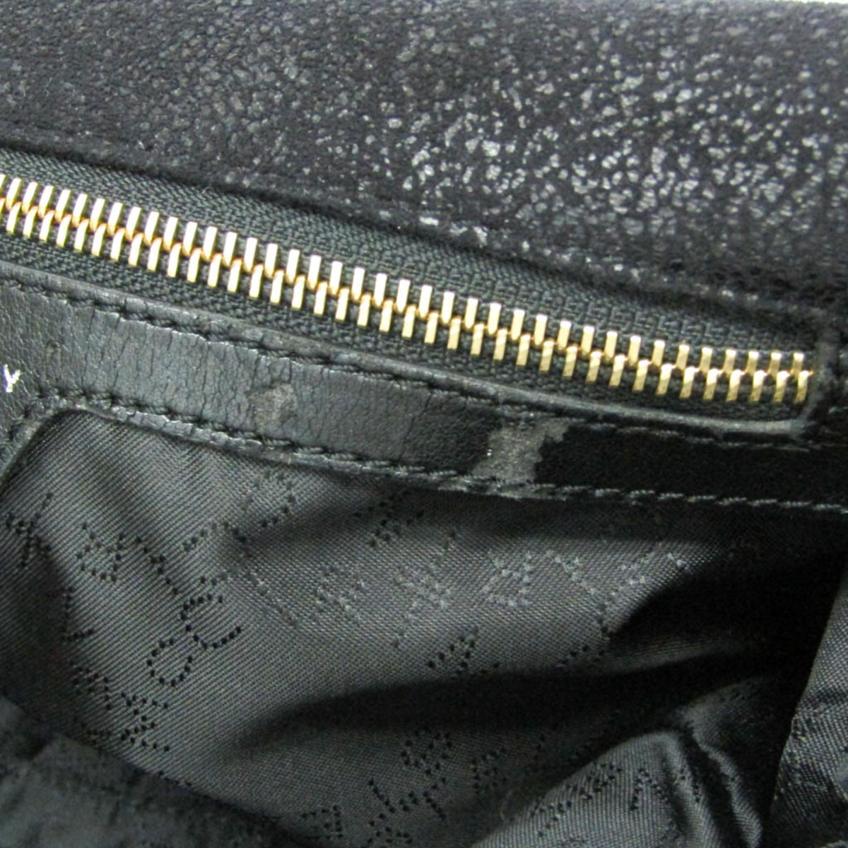 Stella McCartney Falabella Faux Leather, Gray, Polyester, Shoulder Bag