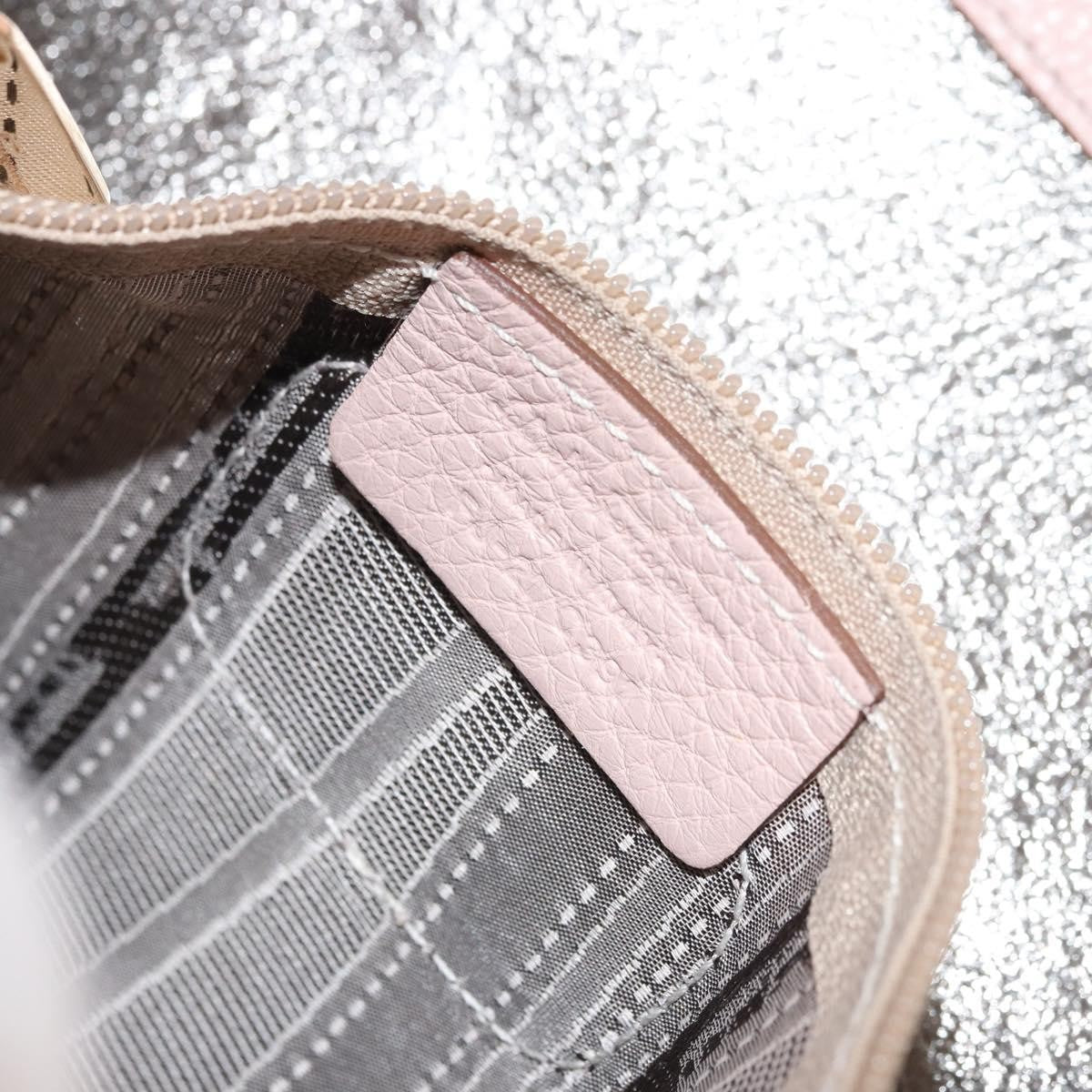 Salvatore Ferragamo Gancini Tote Leather, Pink, Leather, Tote Bag