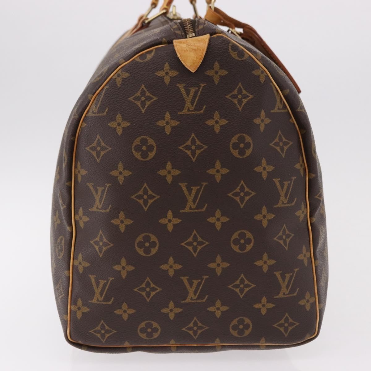 Louis Vuitton Keepall Monogram, Brown, Canvas, Travel Bag