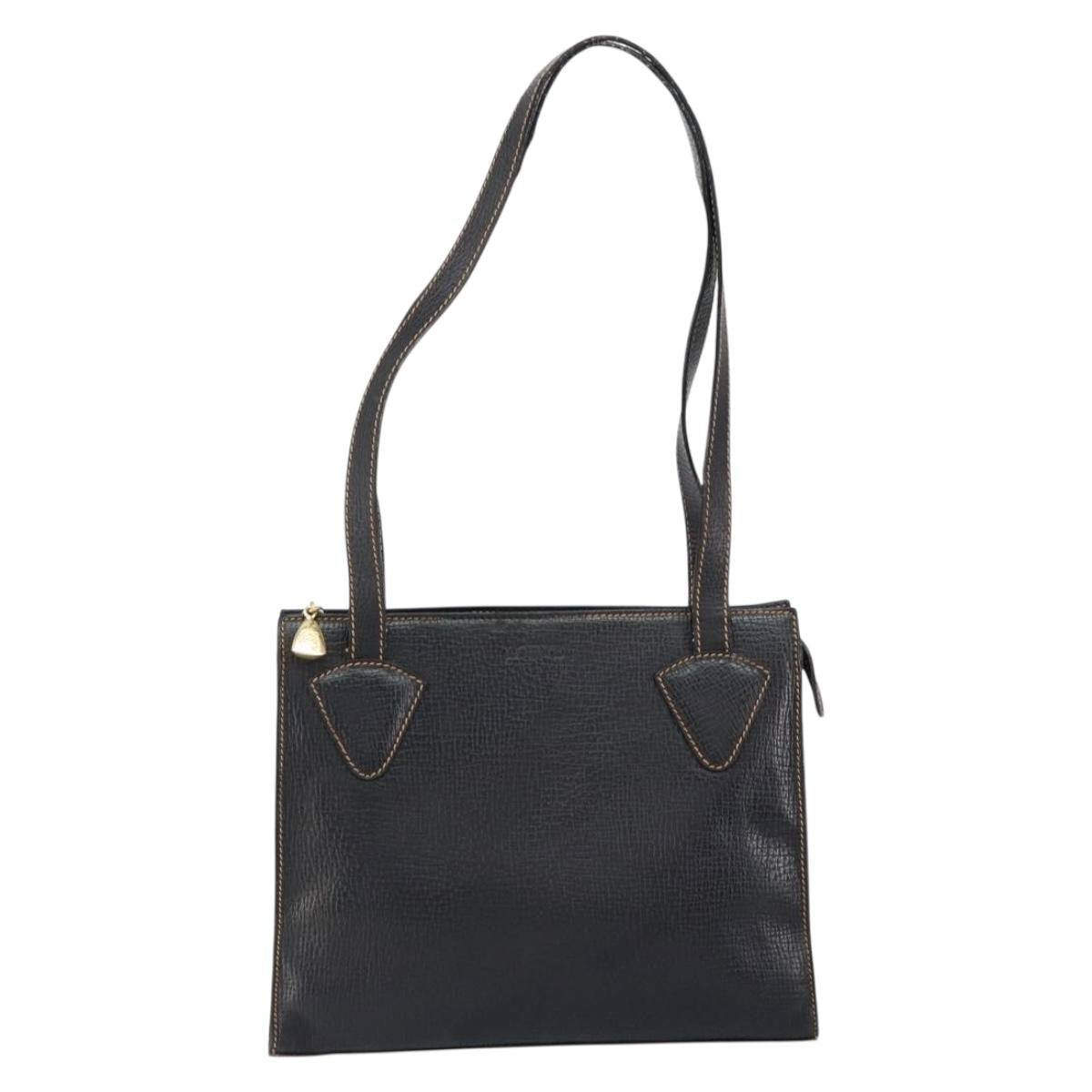 Loewe Tote Leather, Black, Leather, Tote Bag