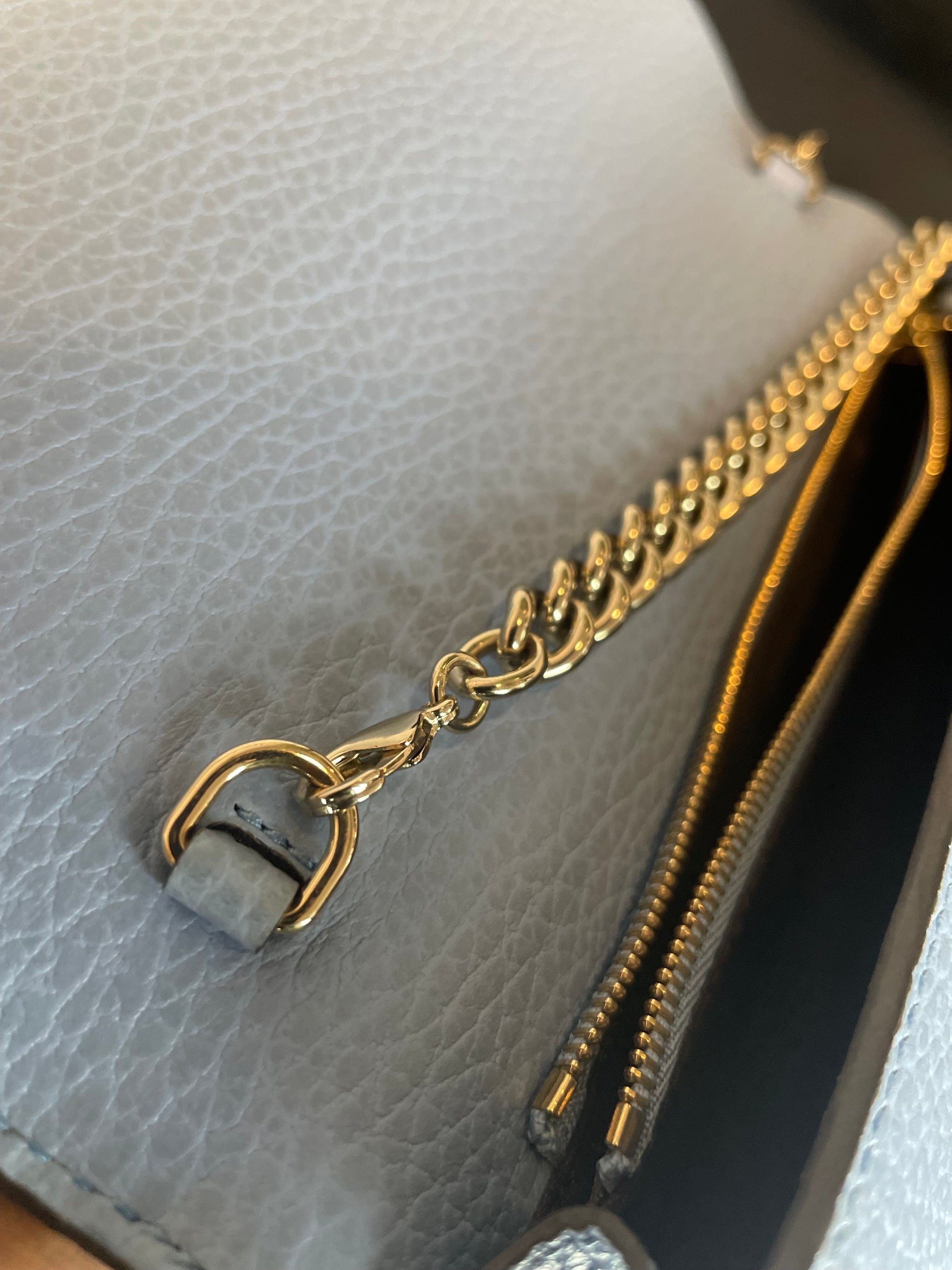 Gucci Continental Wallet GG Coated Canvas and Leather, BLUE, LEATHER, Wallets