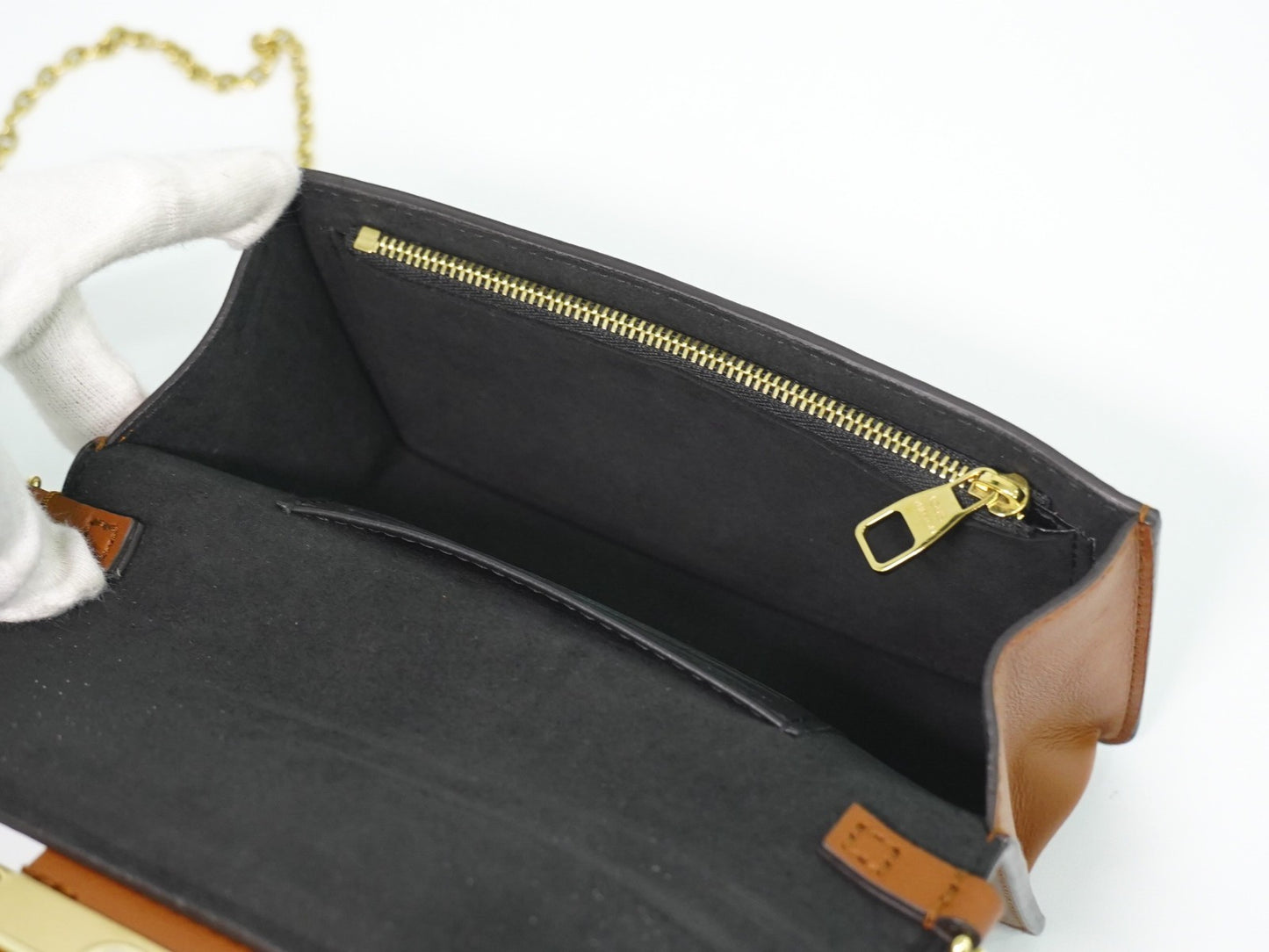 Louis Vuitton Dauphine Reverse Monogram Canvas, Brown, Canvas, Shoulder Bag