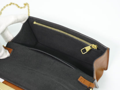 Louis Vuitton Dauphine Reverse Monogram Canvas, Brown, Canvas, Shoulder Bag