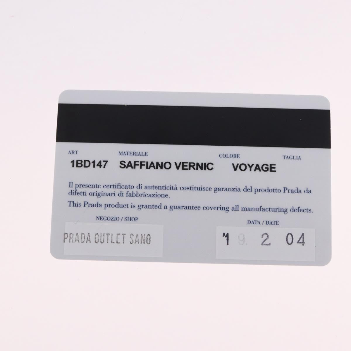 Prada Sound Chain Saffiano Leather, Green, Leather, Shoulder Bag