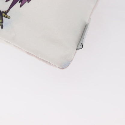 Loewe Paula Drawstring Printed Canvas, Blue, Nylon, Clutch