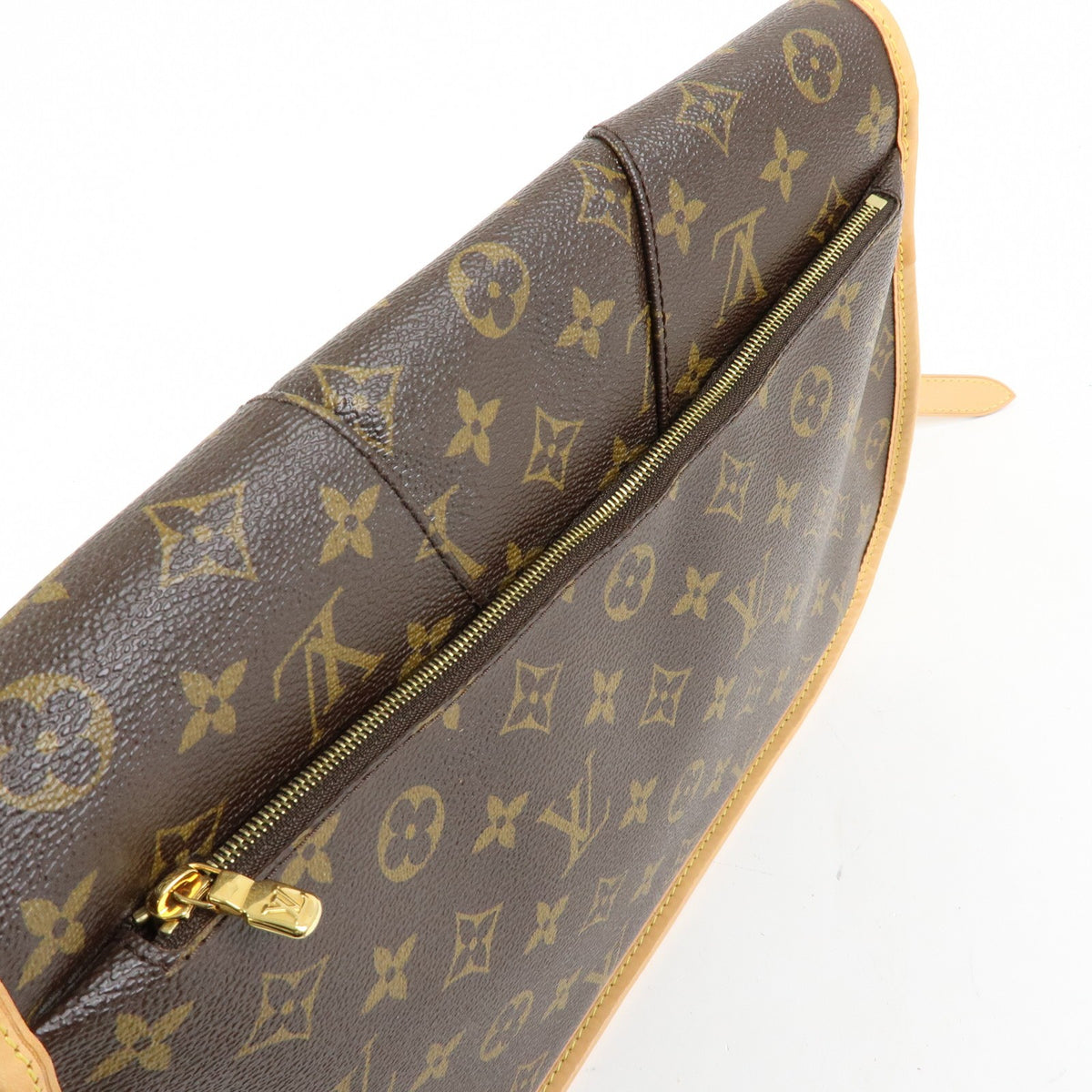 Louis Vuitton Menilmontant Monogram Canvas, Brown, Canvas, Handbag