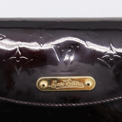 Louis Vuitton Bel Air Pochette Monogram Vernis, Burgundy, Patent Leather, Clutch