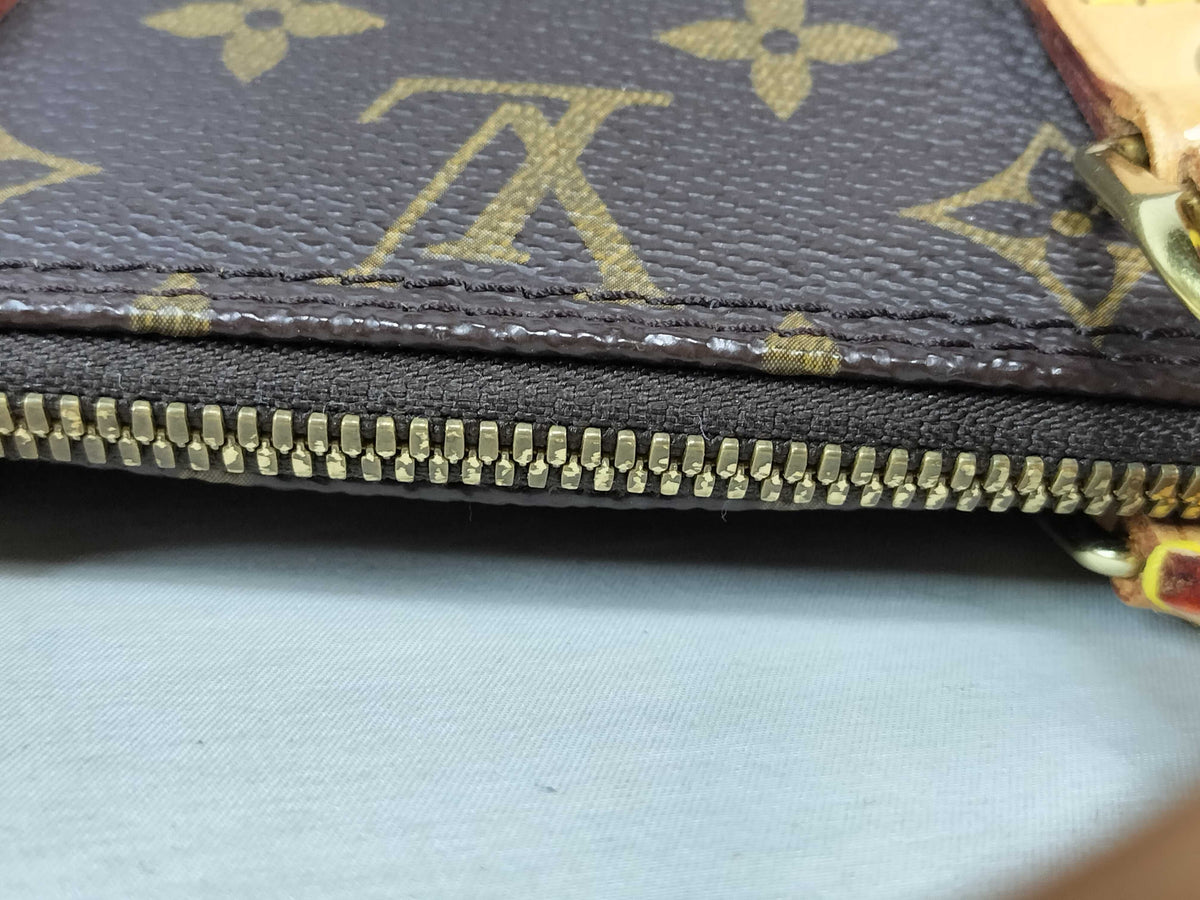 Louis Vuitton Alma Monogram Canvas, Brown, Canvas, Handbag