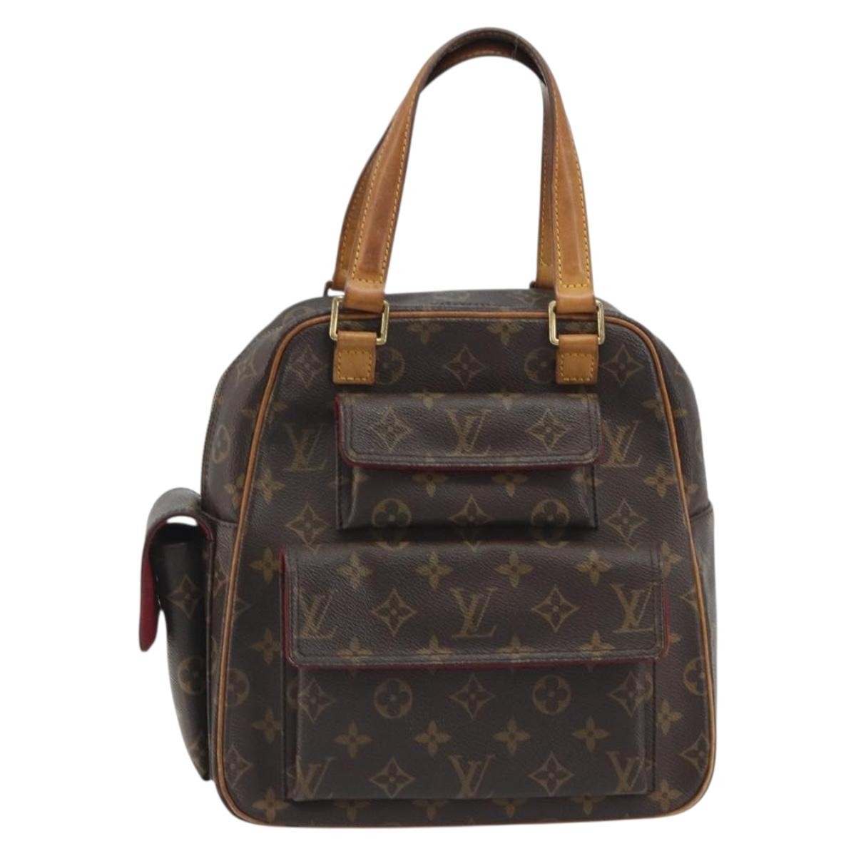 Louis Vuitton Excentri-Cite Monogram Canvas, Brown, Canvas, Handbag
