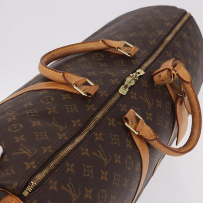 Louis Vuitton Keepall Monogram, Brown, Canvas, Travel Bag