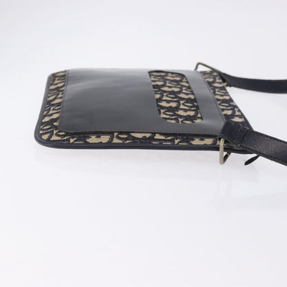 Christian Dior Trotter shoulder Canvas, Navy, Canvas, Handbag