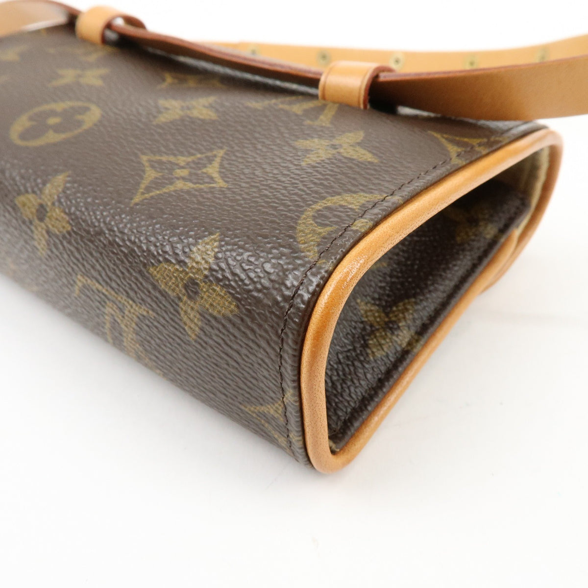 Louis Vuitton Florentine Waist Monogram Canvas, Brown, Canvas, Handbag