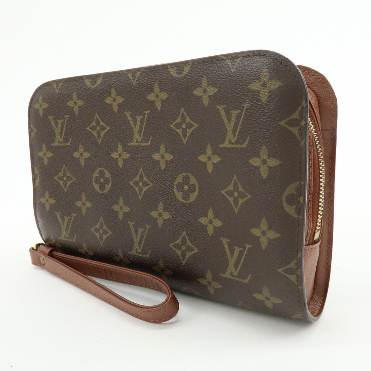 Louis Vuitton Pochette Orsay Monogram Canvas, Brown, Canvas, Clutch