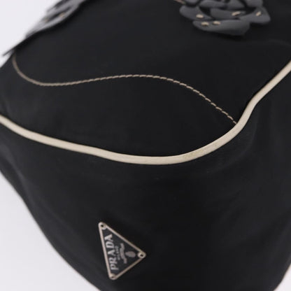 Prada Shoulder Tessuto, Black, Nylon, Shoulder Bag