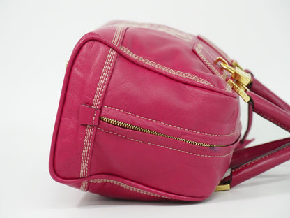 Loewe Amazona Leather, Pink, Leather, Handbag