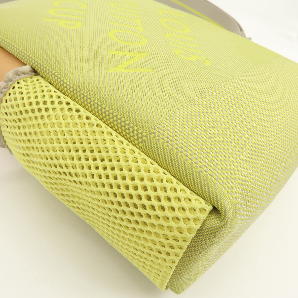 Louis Vuitton Cup Weathery Damier Geant Canvas, Green, Canvas, Handbag