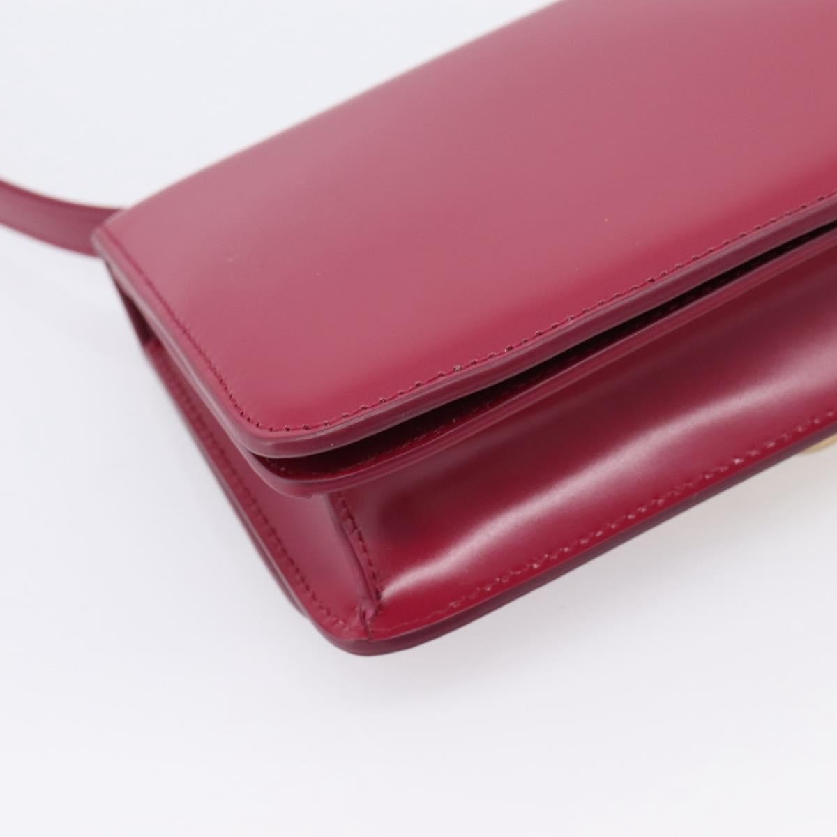 Bottega Veneta BV Classic Smooth Calfskin, Burgundy, Leather, Shoulder Bag