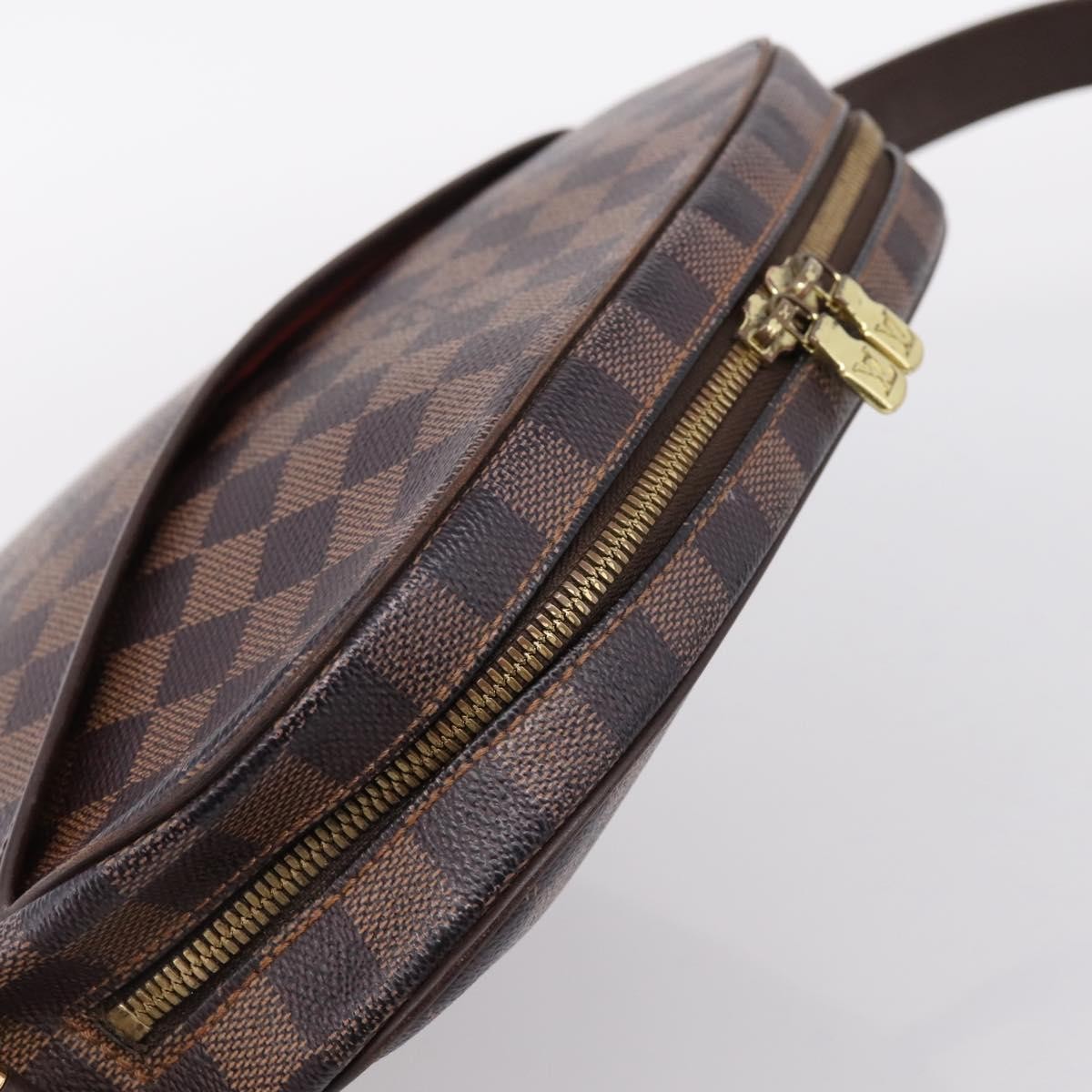Louis Vuitton Ipanema Damier, Brown, Canvas, Handbag